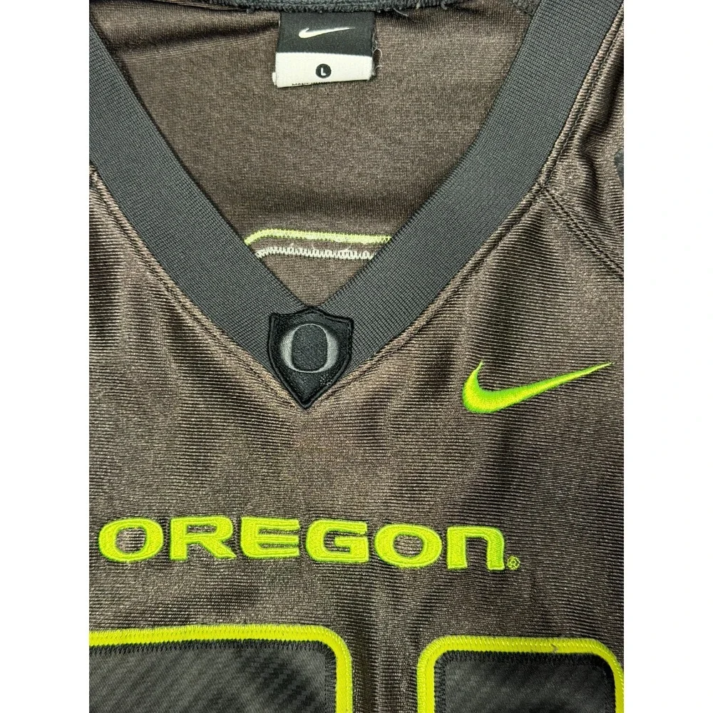 Nike Men's Black #21 Oregon Ducks Football‎ Jersey Size Large